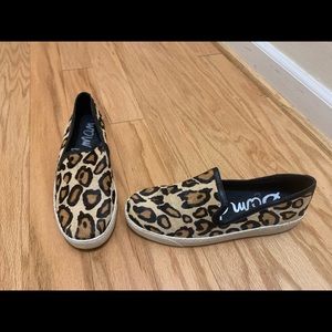 Sam Edelman leapord print flats